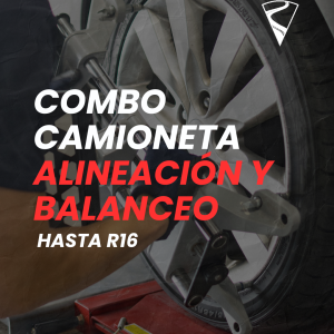 Alineación + 4  balanceos camioneta hasta R16